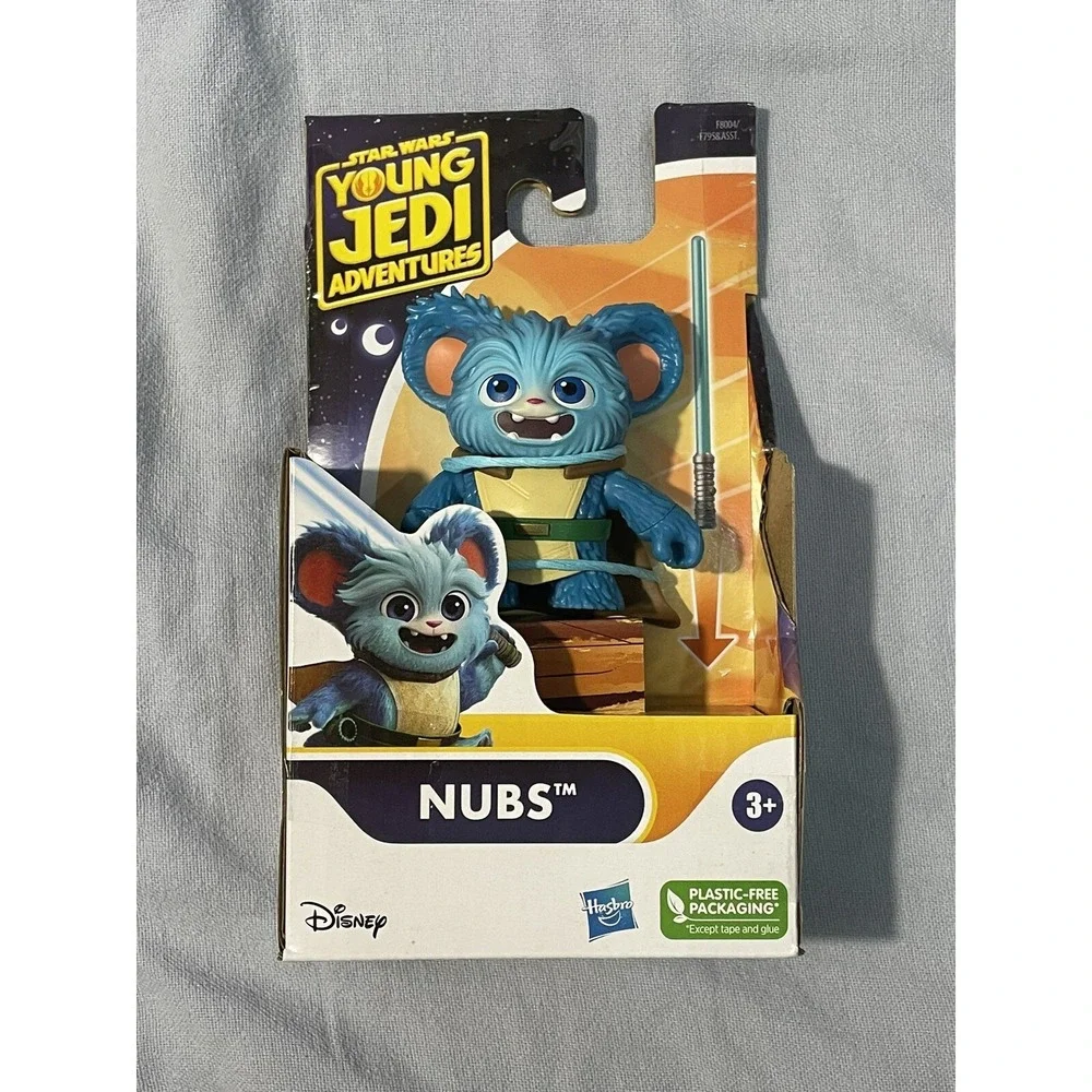 NEW Set‎ 4 Disney Hasbro Star Wars Young Jedi Adventures Plastic Action Figures
